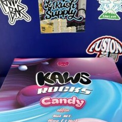 Kaws Rocks Slurpee Edition